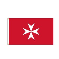 Malta Flag Knights Hospitaller St John 90x150cm Outdoor Banner Polyester picture