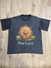 Vintage 1994 Pink Floyd Faded European Tour T Shirt By Brockum (24x27.5) Sundial picture