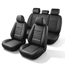AIZDLBB Car 5 Seat Cover Cushion Full Set Black For Nissan Pathfinder 2011-2026 picture