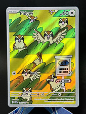 The Pokémon Company Pidgey 207/197 SV03 Obsidian Flames IR Holo EN picture
