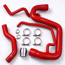 Heavy Duty Silicone Coolant Hose Kit Fits 06-10 Silverado Sierra 6.6L Duramax picture