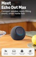 Echo Dot Max (Newest Model), Alexa Speaker with Room-Filling Sound and Nearly 3X picture