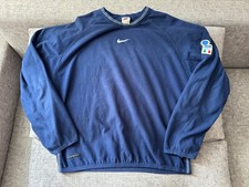 ITALY NATIONAL TEAM 1998/1999 TRAINING FOOTBALL SWEATSHIRT NIKE VINTAGE JERSEY picture