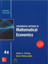 Fundamental Methods of Mathematical Economics 4th INTL ED 9781259097348 picture