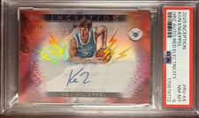 2025 Topps Inception Kon Knueppel Red HRZ Auto Red Electricity 16/16 picture