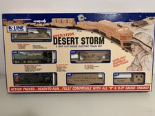 K-LINE O/O-27 #K-1125, OPERATION DESERT STORM TRAIN SET, OB (1991) picture
