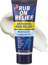 Arthritis Pain Relief Cream + Menthol, Camphor, Arnica, & MSM, 3Oz (1 Pack) picture