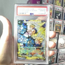 Bandai DBS Card Game SS Son Gohan & Son Goten Battle Ready BT22-067 SPR PSA 10 picture