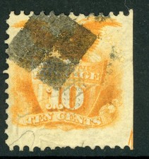 USA 1869 Pictorial 10¢ Eagle and Shield Scott #116 VFU H369 picture