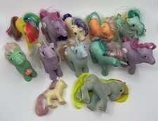 Vintage My Little Pony G1 My Little Pony Hasbro '80s Mixed Lot Of 12 picture