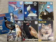 Vintage 1997 ~2000 Outlook Magazine lot of 7 - National Taxidermists Association picture
