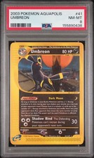 2003 POKEMON AQUAPOLIS #41 UMBREON PSA 8 picture