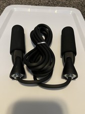 YZLSPORTS Black Professional Adjustable Jump Rope, New picture