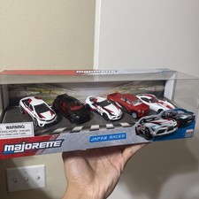 Majorette Japan Racer Diecast 5-Car Set Unopened Toyota GR Supra Hilux Revo picture