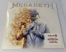 Megadeth Self-Titled Vinyl 2LP Blood Red Ghostly Target Excl New Shelf Wear picture
