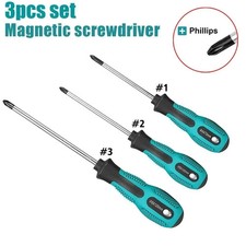 JIS Screwdriver Set  #1#2#3) – Magnetic Tips, S2 Alloy Steel, Meets JIS B46 picture