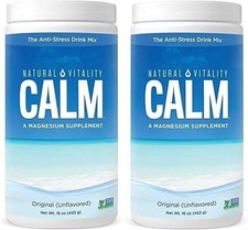 Natural Vitality Calm Original Unflavored 16 oz / 453 g Each (Pack of 2) picture