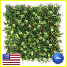 SunnyRoyal 6 Pcs Artificial Boxwood Panel 20