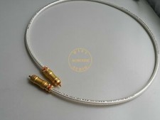 1x Oyaide FTVS-510 5N Pure Silver Coaxial 75Ω RCA Audio Vedio cable picture