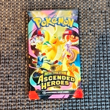 Pokémon TCG Mega Evolution—Ascended Heroes Booster Pack 10 Cards English picture