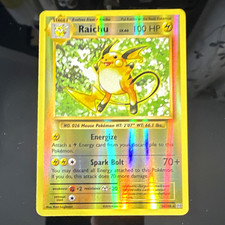 Pokemon TCG Evolutions Raichu 36/108 Reverse Holo English 2016 HP 100 Stage 1 picture