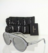  Brand New Authentic Moncler Sunglasses MR MONCLER ML 0052 22C Grey 140mm picture