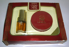 Vtg Prince Matchabelli Aviance Night Musk Cologne & Dusting Powder Gift Set NIB picture