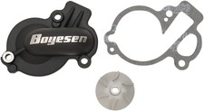Boyesen Supercooler Water Pump Cover & Impeller - Black Gas Gas/Husqvarna/KTM picture