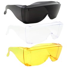 Extra Large Fit COVER Over Most Rx Glasses Sunglasses Safety Drive Put Black picture