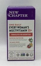 Exp 11/26 New Chapter One Daily Every Woman's Multivitamin 55+ 72 CT Exp 11/26 picture