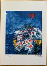 Marc Chagall Signed & Numbered Edition Lithograph 