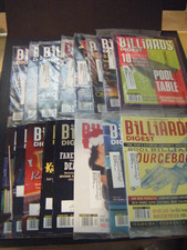 Billiards Digest Magazines 2000-2002 Lot Of 16 Different picture