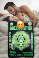 Green Alpha Mens Libido Supplement, 5 Packs Plus 2 Samples Heat In The Bedroom picture