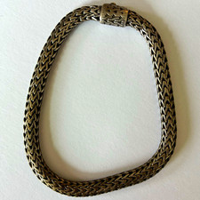 John Hardy Bracelet From The Luxury Jewelry Brand 6.5mm Gauge Sterling Silver picture