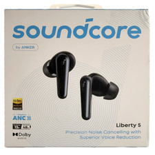 Soundcore by Anker Liberty 5 ANC 3.0 Earbuds Dolby 6‑Mic Noise Cancelation New O picture