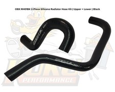 OBX 100% Silicone Radiator Hose Kit | Acura Integra Honda B16 B18 | 2-Pc Kit picture
