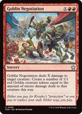 NM - Goblin Negotiation FDN - 88 Foundations picture