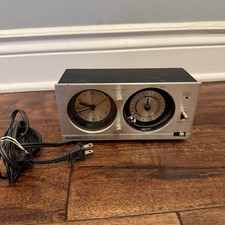Vintage Quasar VT100 Video Timer Analog Clock Tested Working Made in Japan picture