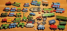 Lot of Thomas the Tank Engine and Friends Trackmaster Diecast Metal Wood Trains picture