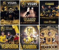 2017 2023 VEGAS GOLDEN KNIGHTS YEARBOOK COLLECTION 6 DIFFERENT STANLEY CUP FINAL picture