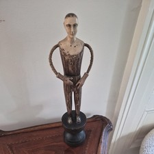 Vintage Santos Style Figure Statue 15