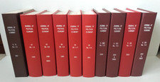 10 Bound Volumes Journal of Political Economy 1967, 1989, 1990, 1991, 1994, 1995 picture