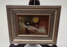 Ron Ketchum Original Miniature Painting Landscape, 1993 picture