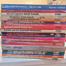 Peterson Automotive Books and Assorted Manuals  Complete Book of Engine Swapping picture