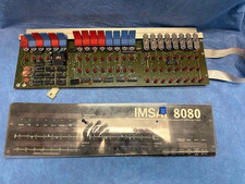 IMSAI 8080 Front Panel with faceplate, LEDs and switches - missing 8 paddles picture