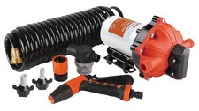 SEAFLO 55-Series Washdown Pump Kit - 12V DC, 5.5 GPM, 70 PSI, Self-Priming picture