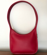 Coach Red Curve Zip Reedition Shoulder Bag in Ruby w/ Gold Hardware picture