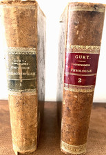 1902 1910 Gury Moral Theology 2 Vol Latin Catholic Jesuit Antique Books picture