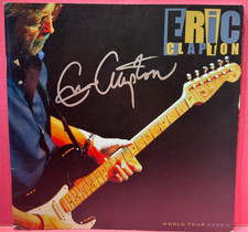 Eric Clapton-World Tour Prog 2006/2007 -Hand Signed-Authenticated & Free Del picture