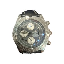 Breitling Chronomat Evolution Grey 44mm Dial Watch W/ Box & Papers A13356 picture